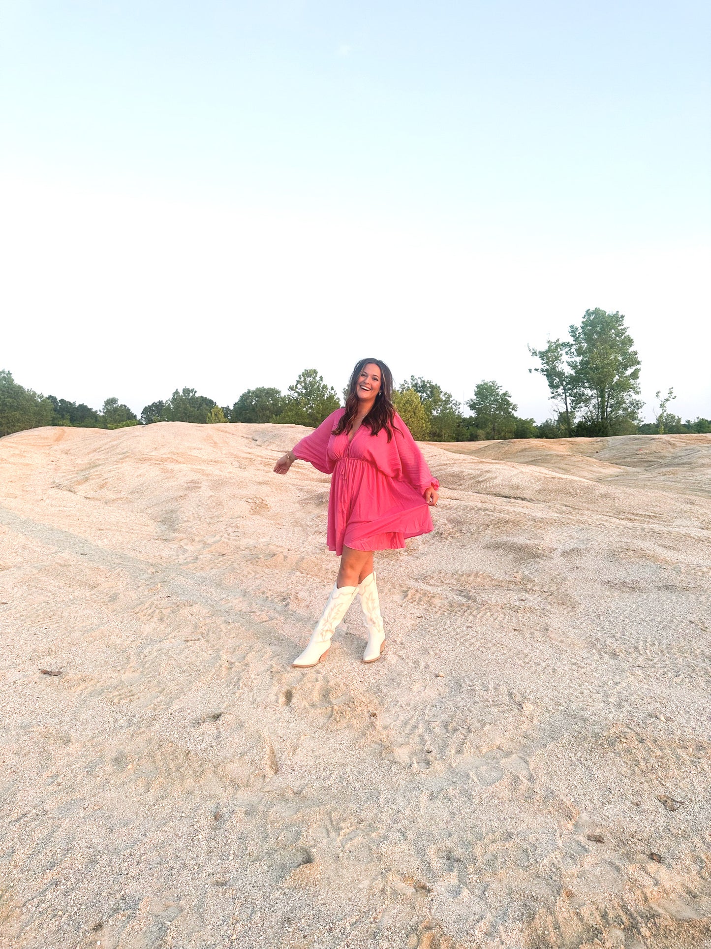 PINK MINI DRESS